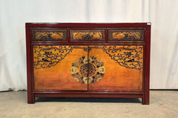Mobile tibet toni caldi 2 ante 3 cassetti (127x40x85)