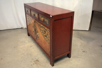 Mobile tibet toni caldi 2 ante 3 cassetti (127x40x85) - immagine 3