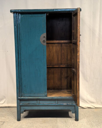 Armadio tibet blu 2 ante (99x45x164) - immagine 2