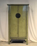 Armadio tibetano 2 ante verde (102x41x176)
