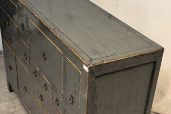 Mobile cassettiera 17 cassetti grigio (140x40x100) - immagine 4