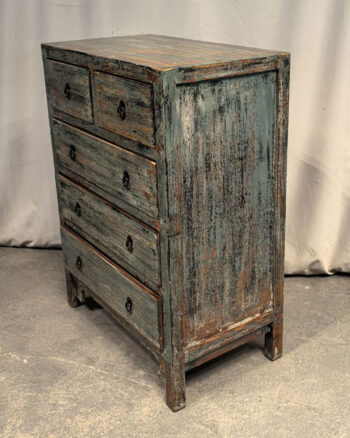 Cassettiera tibetana 5 cassetti (70x40x90) - immagine 3