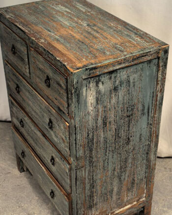 Cassettiera tibetana 5 cassetti (70x40x90) - immagine 4