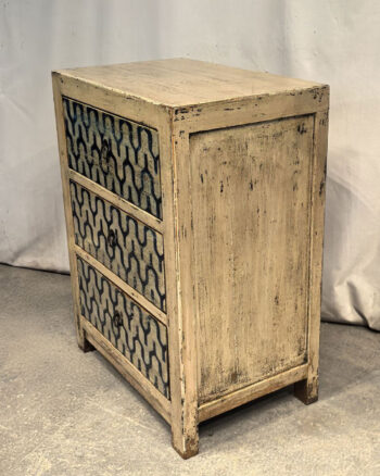 Comodino tibetano geometrico (65x42x85) - immagine 3