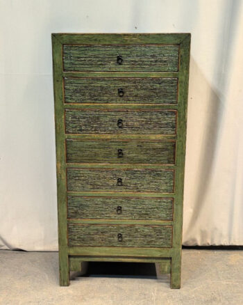 Cassettiera tibetana 7 cassetti (63x40x127)