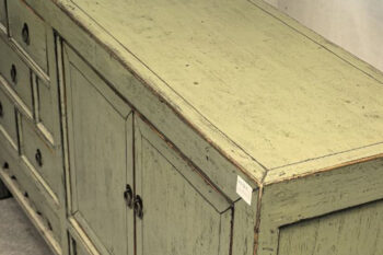 Mobile tibetano consolle grigio-verde (150x40x82) - immagine 4