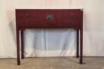 Consolle tibetana rossa (94x25x85)