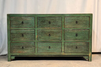 Cassettiera tibetana 9 cassetti (140x40x80)
