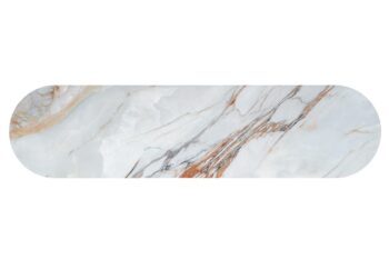 Credenza Luxor con piano in ceramica effetto marmo