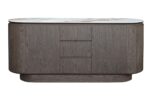 Credenza Luxor con piano in ceramica effetto marmo