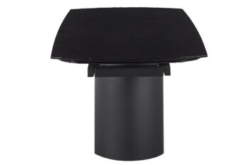 Tavolo Glamour allungabile vetro nero